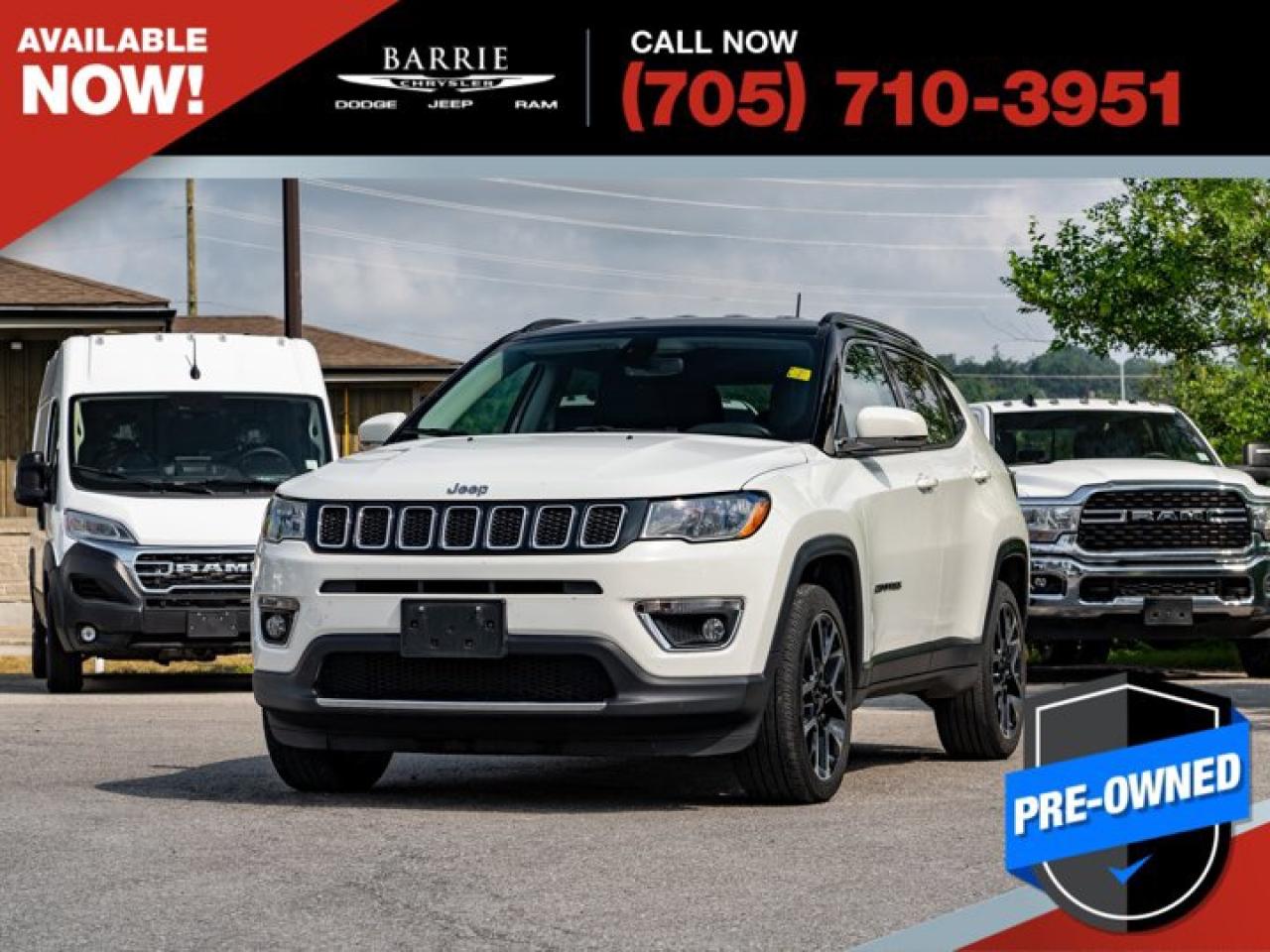 Used 2019 Jeep Compass LIMITED for sale in Barrie, ON
