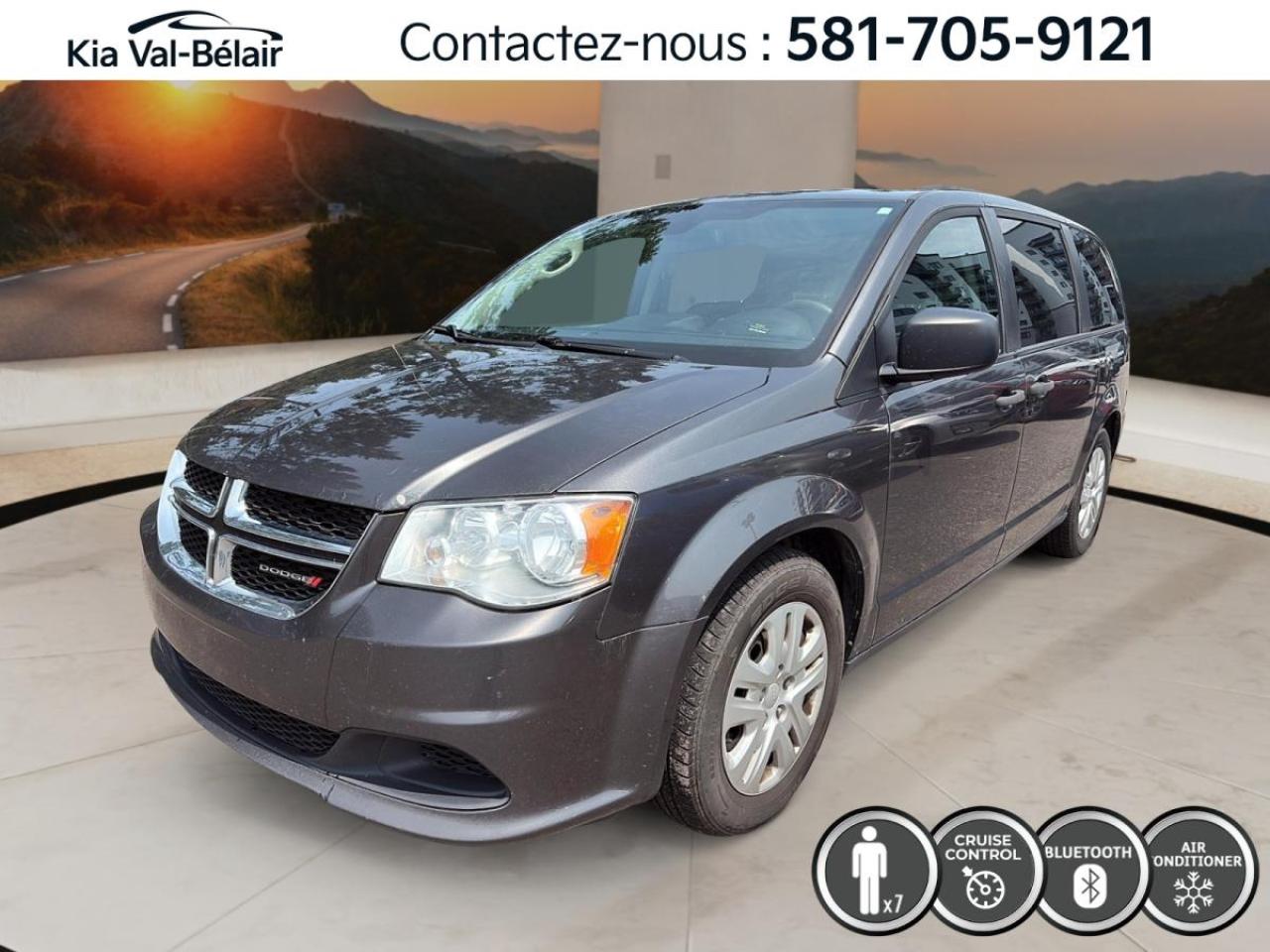 Used 2019 Dodge Grand Caravan SE *V6 *283HP *CAMERA *CRUISE *BLUETOOTH *BI-ZONE for sale in Québec, QC