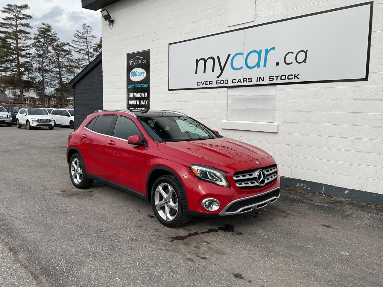 Used 2020 Mercedes-Benz GLA 250 2L GLA 20 AWD!!!    SUNROOF. HEATED SEATS. LEATHER. BACKUP CAM. BLUETOOTH. A/C. CRUISE. PWR GROUP. D for sale in Kingston, ON