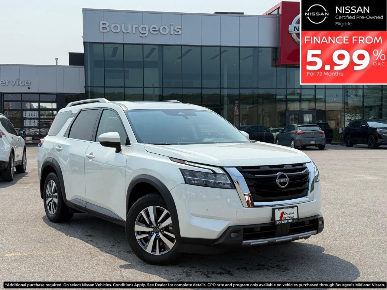 Used 2022 Nissan Pathfinder SL 4WD [5XDG12] for sale in Midland, ON