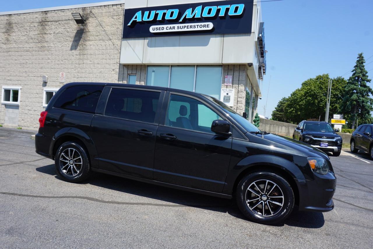 Used 2018 Dodge Grand Caravan GT CERTIFIED *7 SEATS*FREE ACCIDENT* CAMERA BLUETOOTH HEATED LEATHER & STEERING CRUISE ALLOYS for sale in Burlington, ON