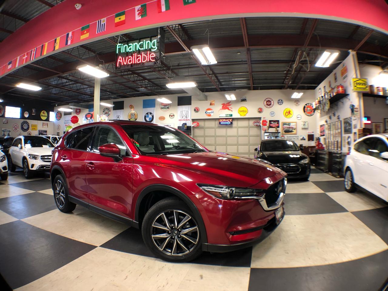 Used 2018 Mazda CX-5 GT AWD LEATHER SUNROOF NAVI L/ASSIST B/SPOT CAMERA for sale in North York, ON
