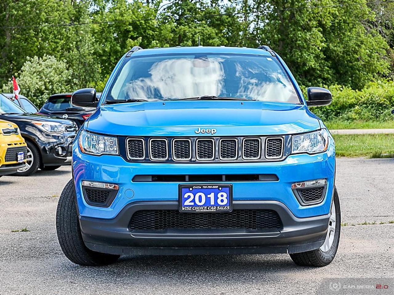 2018 Jeep Compass Sport, 4X4, R/V CAM, B.TOOTH Photo