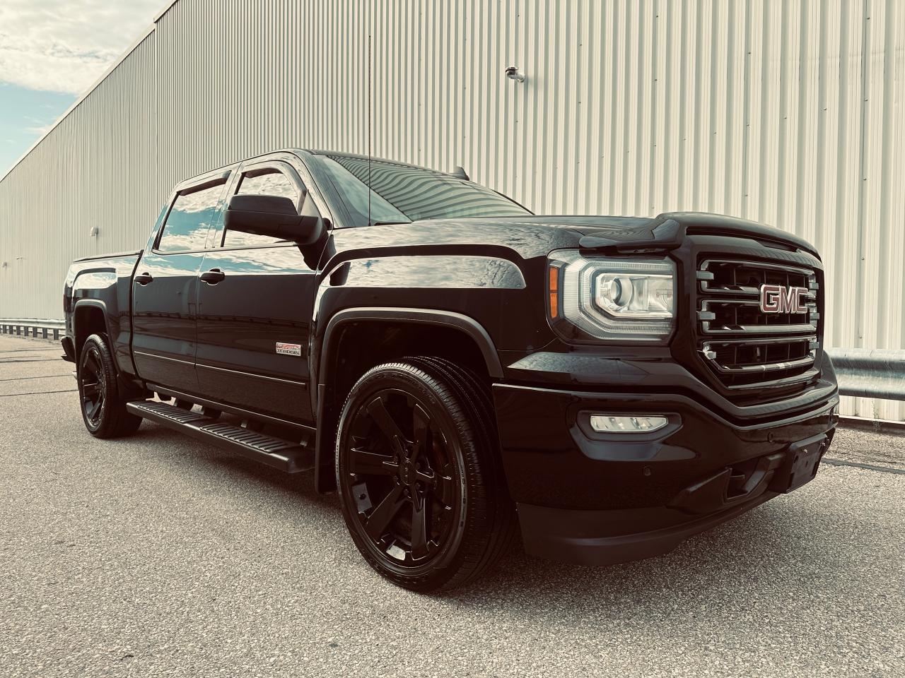 2017 GMC Sierra 1500 CREW CAB SLT ALL TERRIAN 4WD TRIPLE BLACK