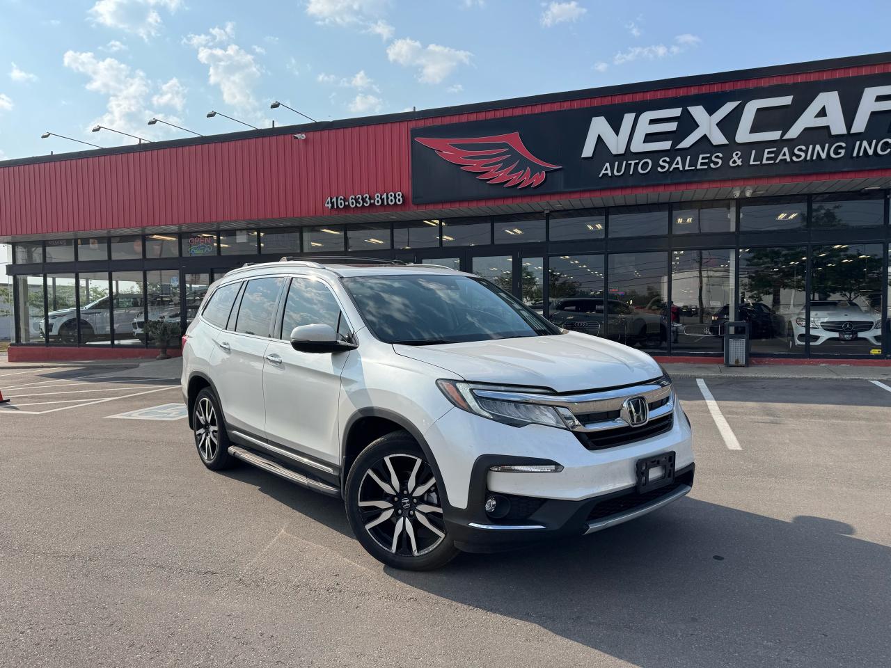 2021 Honda Pilot TOURING 8 PASS AWD LEATHER SUNROOF NAVI B/SPOT