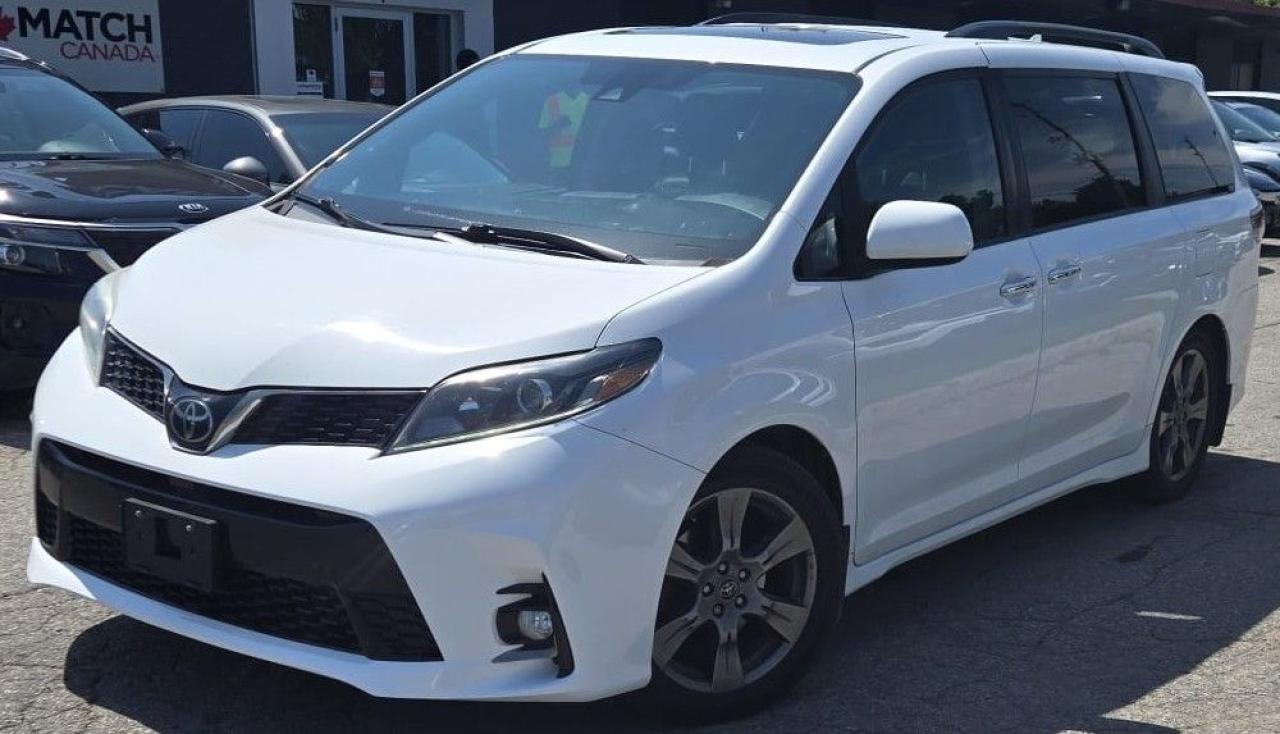 Used 2018 Toyota Sienna SE / 7 PASS / LEATHER / ROOF / NAV / POWER DOORS for sale in Cambridge, ON