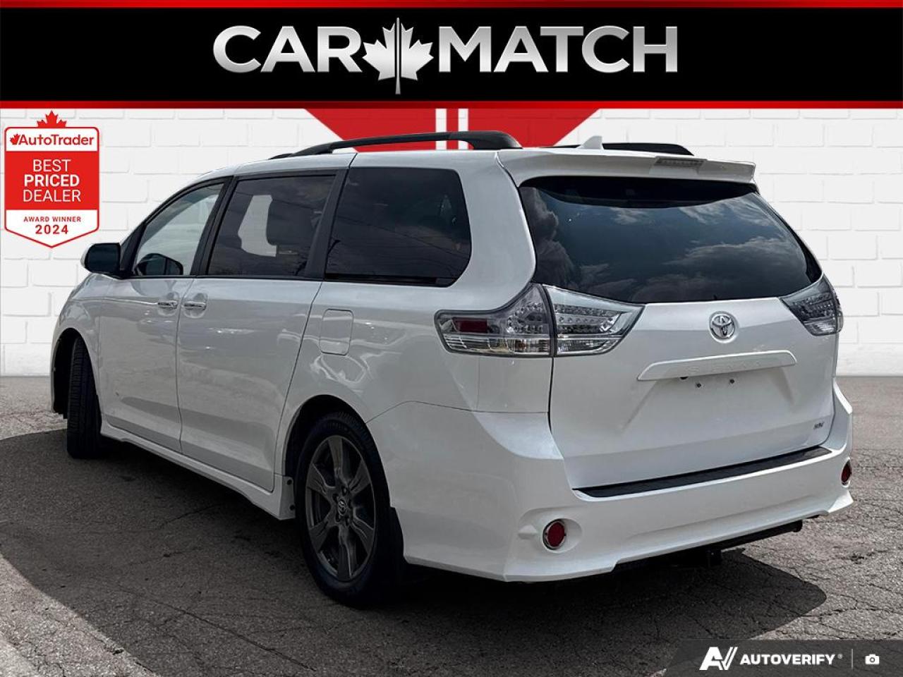 2018 Toyota Sienna SE / 7 PASS / LEATHER / ROOF / NAV / POWER DOORS - Photo #3