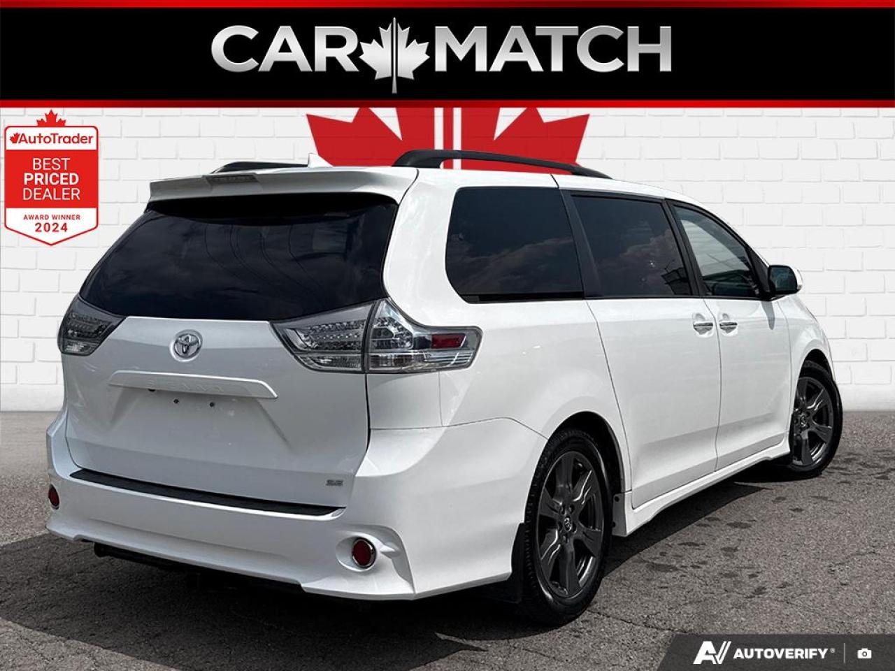 2018 Toyota Sienna SE / 7 PASS / LEATHER / ROOF / NAV / POWER DOORS - Photo #4