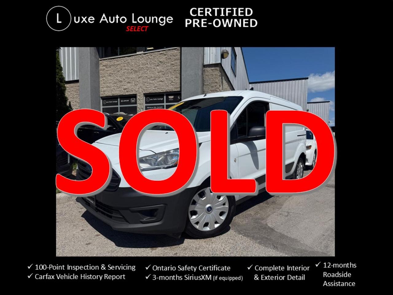 Used 2020 Ford Transit Connect XL - BACK-UP CAM, BLUETOOTH, A/C, POWER GROUP! for sale in Orleans, ON