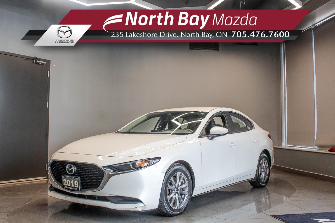 Used 2019 Mazda MAZDA3 GS LOW KMS - HEATED SEATS/STEERING WHEEL - APPLE CARPLAY AND ANDROID AUTO for sale in North Bay, ON