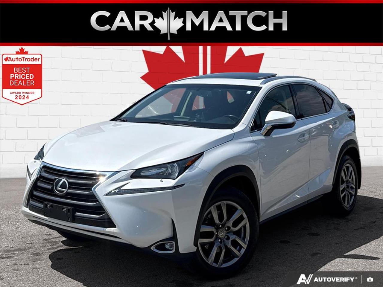 Used 2017 Lexus NX 200t AWD / ROOF / LEATHER / COOLING SEATS / REAR CAM for sale in Cambridge, ON