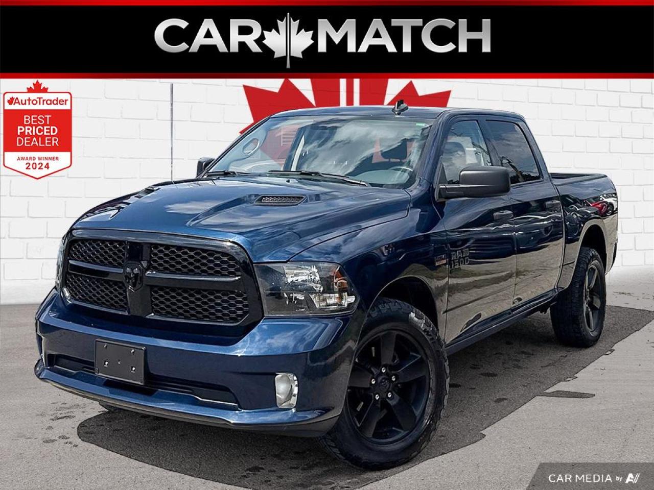 2019 RAM 1500 Classic EXPRESS / HEMI / 4WD / BLUETOOTH / CREW / 5'7" BOX