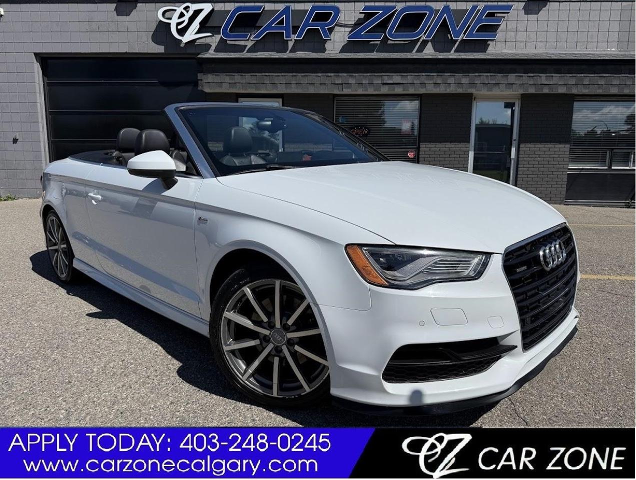 Used 2015 Audi A3 2.0 TURBO | TECHNIK | S-LINE for sale in Calgary, AB