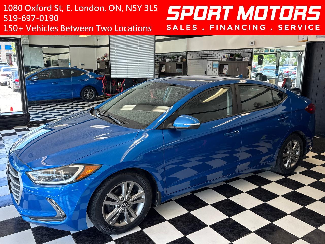 Used 2018 Hyundai Elantra GL+Camera+Blind Spot+Heated Seats+Steering+Carplay for sale in London, ON
