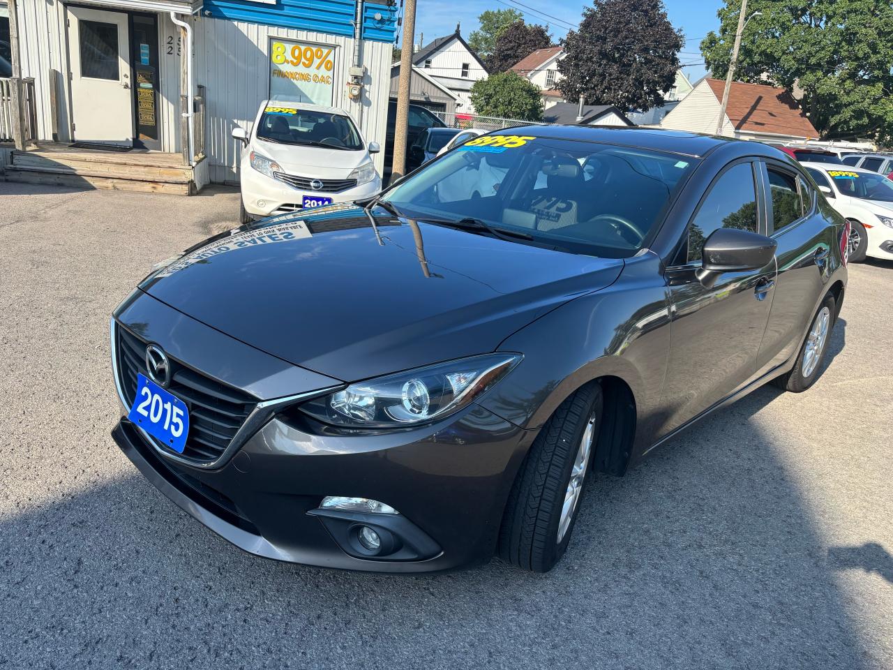 2015 Mazda MAZDA3 GS, Sunroof, Alloys, Automatic, Back-Up-Camera - Photo #3