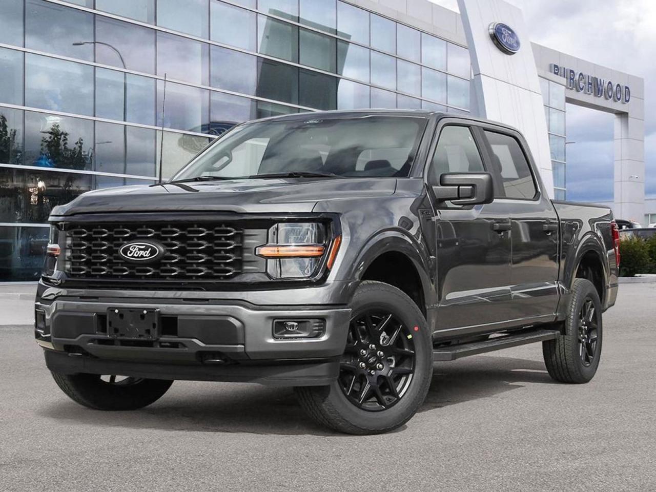 New 2025 Ford F-150 STX Factory Order - Arriving Soon - 200A | 2.7L | BLK Appearance PKG | Rear Camera for sale in Winnipeg, MB