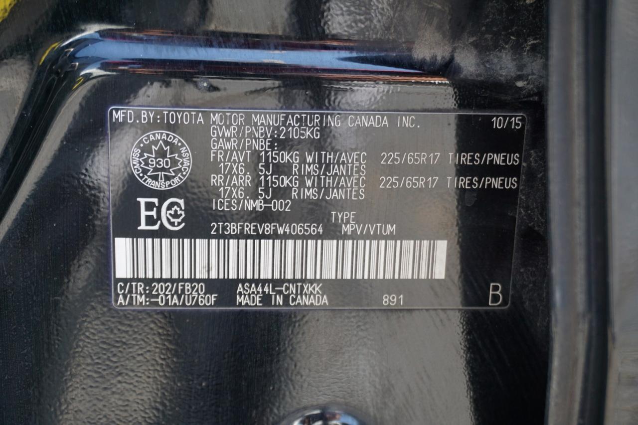 2015 Toyota RAV4 LE AWD CERTIFIED *TOYOTA MAINTAIN**2nd WINTER* CAMERA HEATED BLUETOOTH CRUISE - Photo #29