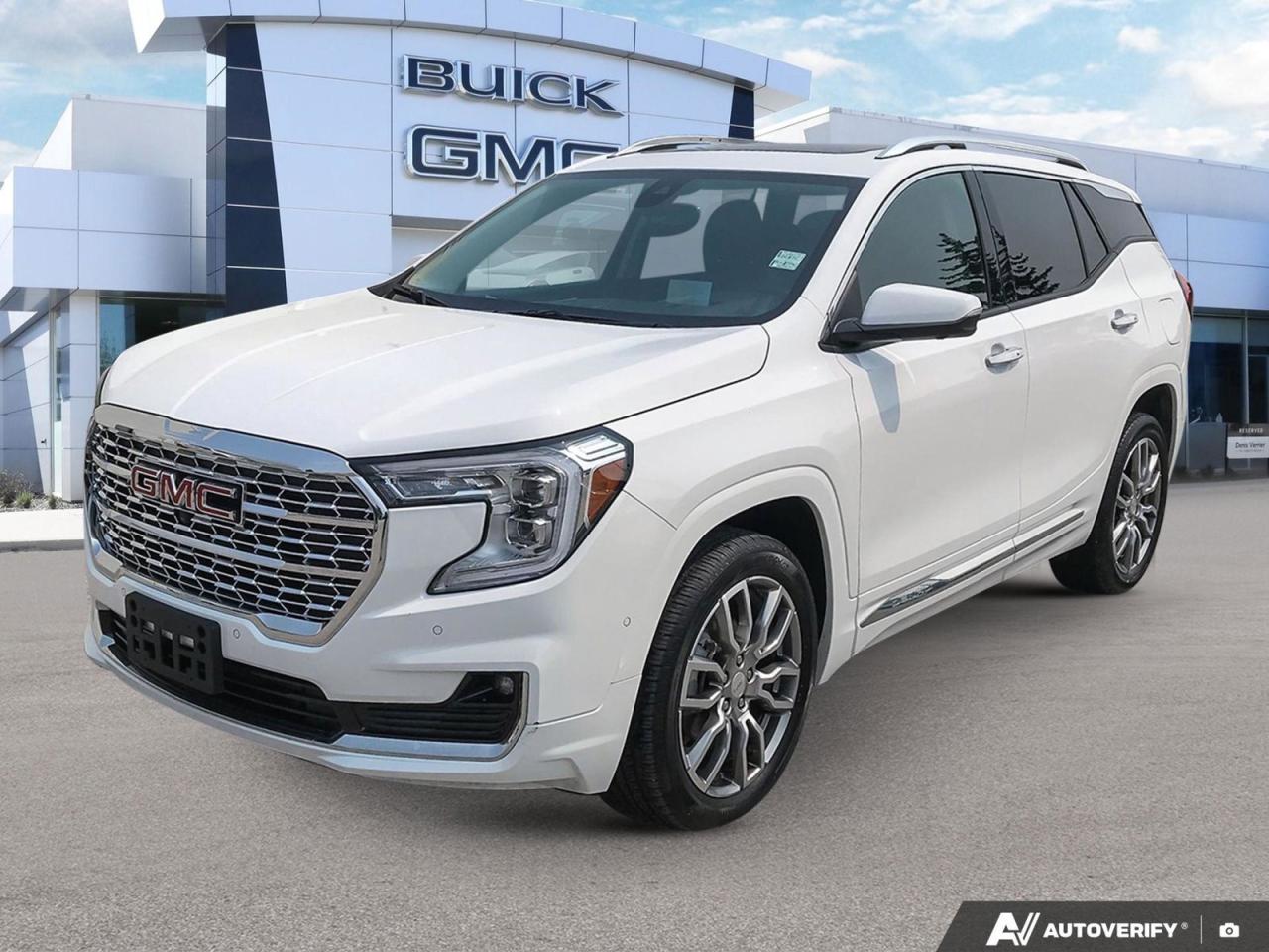 Used 2023 GMC Terrain Denali Sunroof | Clean CARFAX for sale in Winnipeg, MB