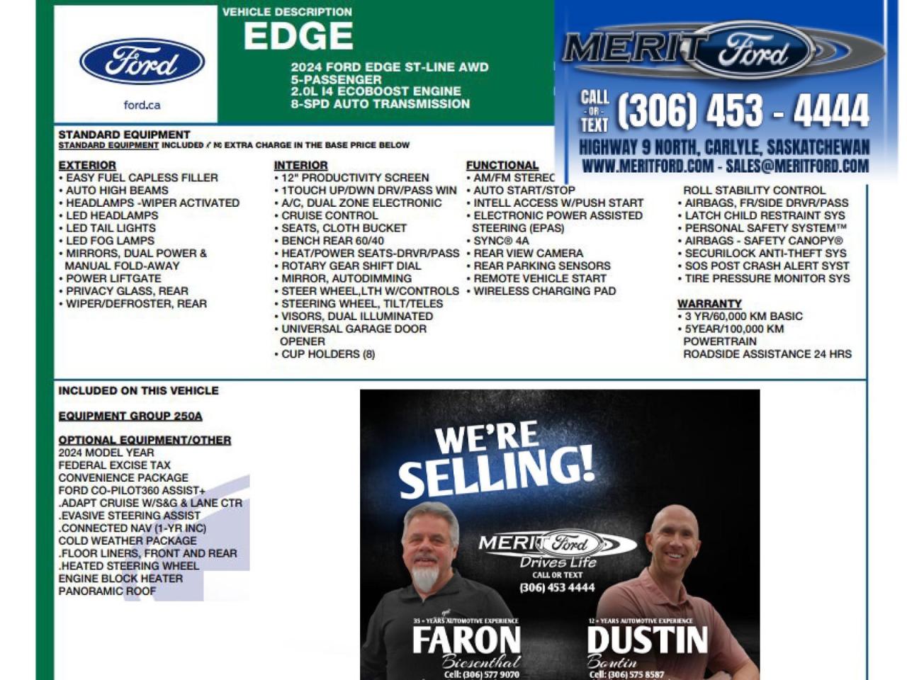 2024 Ford Edge ST Line Photo4