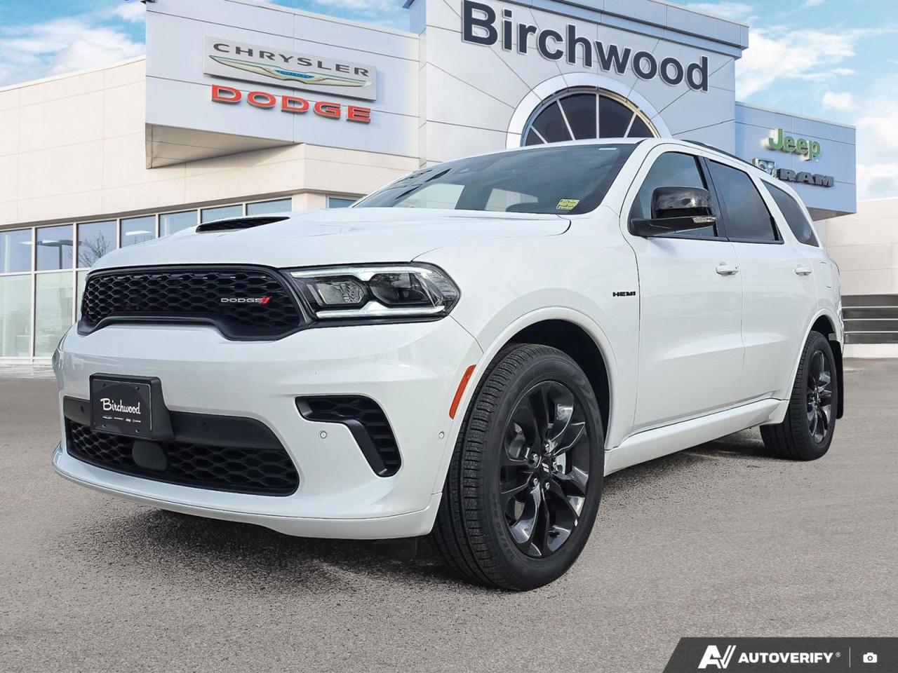 New 2025 Dodge Durango R/T | 10% Off Plus $2500 Loyalty | for sale in Winnipeg, MB
