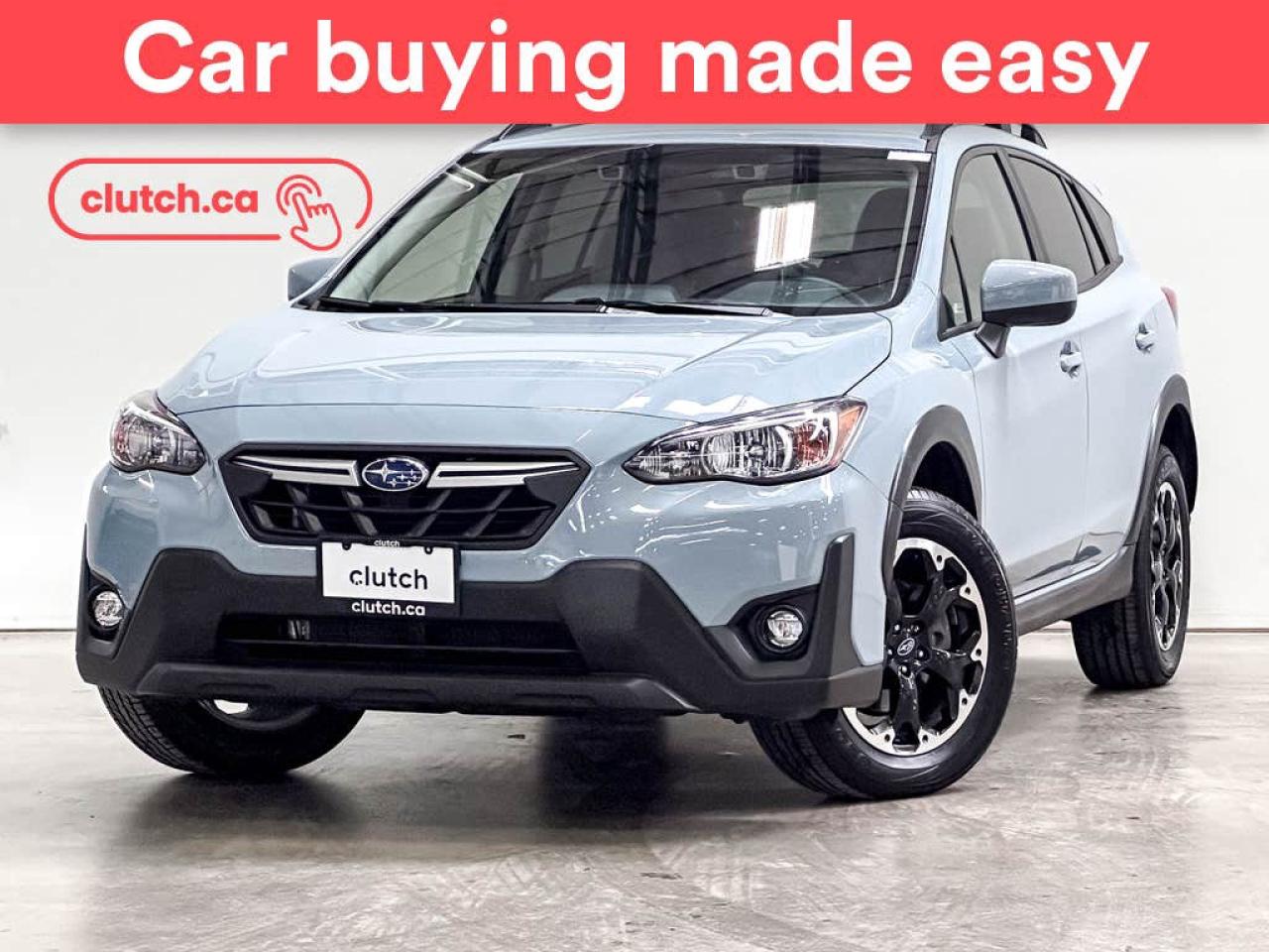 Used 2021 Subaru XV Crosstrek Touring w/ EyeSight Pkg. w/ Apple CarPlay, Heated Front Seats, Rearview Cam for sale in Toronto, ON