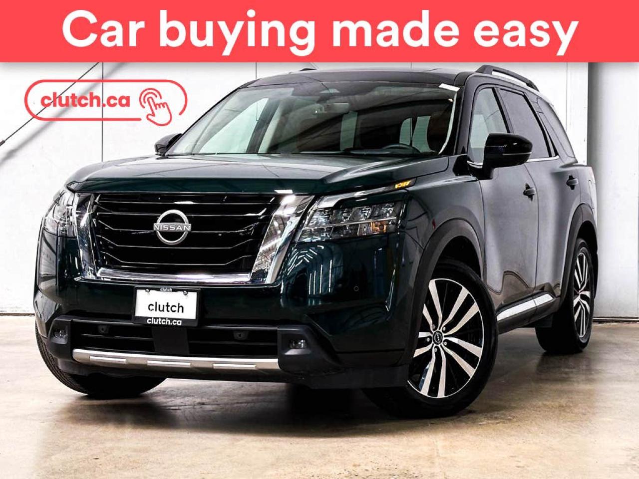Used 2024 Nissan Pathfinder Platinum 4WD w/ Apple CarPlay, Heated Front Seats, Rearview Cam for sale in Toronto, ON