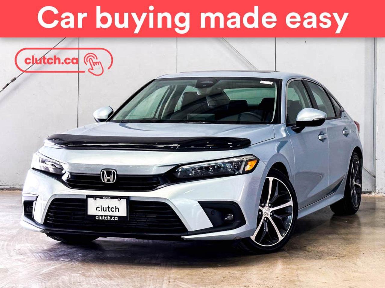 Used 2022 Honda Civic Touring w/ Apple CarPlay, Heated Front Seats, Rearview Cam for sale in Toronto, ON