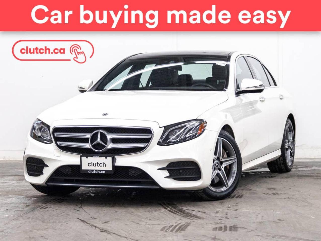 Used 2019 Mercedes-Benz E-Class E 300 Sedan 4MATIC AWD AWD w/Apple CarPlay & Android Auto, Heated Front Seats, Backup Cam for sale in Toronto, ON