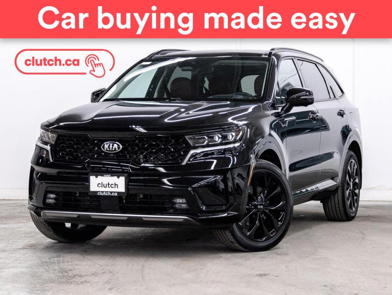 Used 2021 Kia Sorento 2.5T SX w/ Apple CarPlay & Android Auto, Front Ventilated Seats, Rearview Cam for sale in Toronto, ON