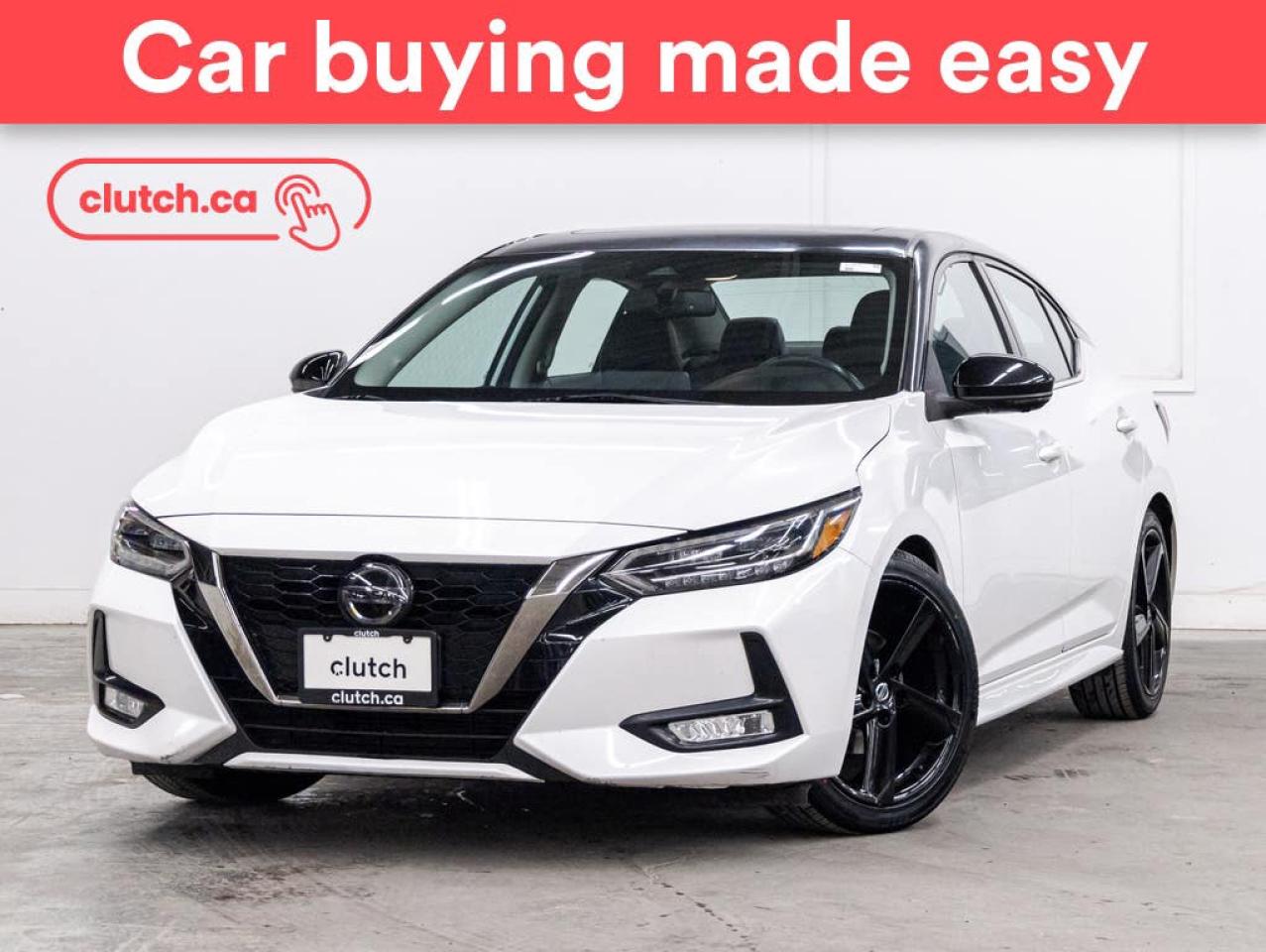 Used 2021 Nissan Sentra SR Premium w/ Apple CarPlay & Android Auto, Front Heated Seats, Rearview Cam for sale in Toronto, ON