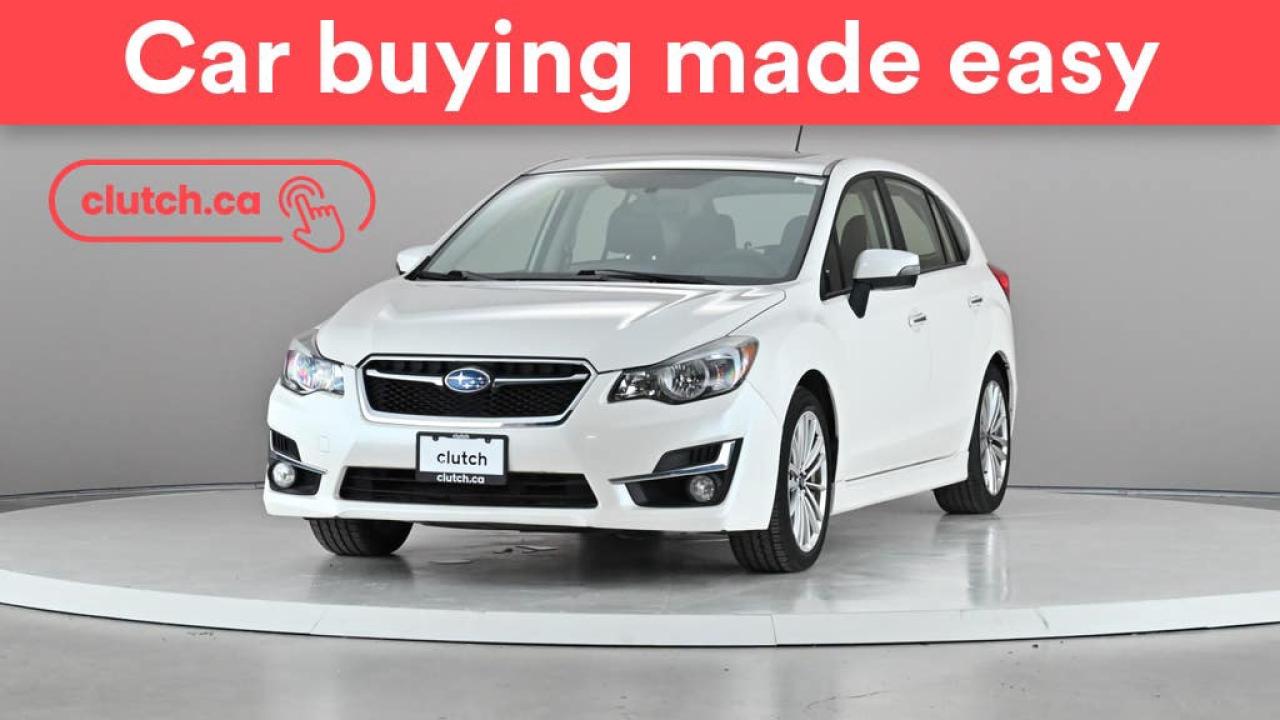 Used 2016 Subaru Impreza 2.0i Touring w/ Nav, Heated Front Seats, Rearview Cam for sale in Toronto, ON