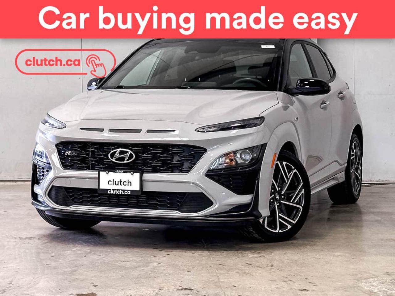 Used 2023 Hyundai KONA N Line AWD w/ Apple CarPlay, Heated Front Seats, Rearview Cam for sale in Toronto, ON