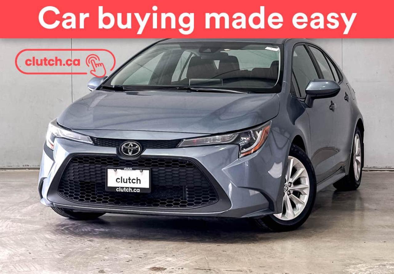 Used 2020 Toyota Corolla LE w/ Upgrade Pkg. w/ Apple CarPlay, Heated Front Seats, Rearview Cam for sale in Toronto, ON