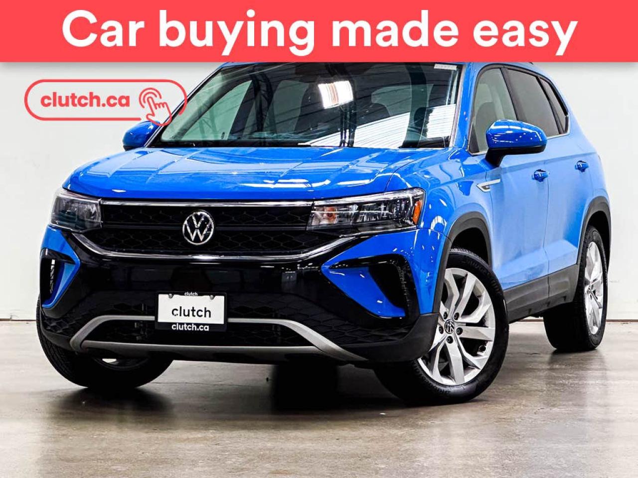 Used 2022 Volkswagen Taos Comfortline AWD w/ Apple CarPlay, Heated Front Seats, Rearview Cam for sale in Toronto, ON