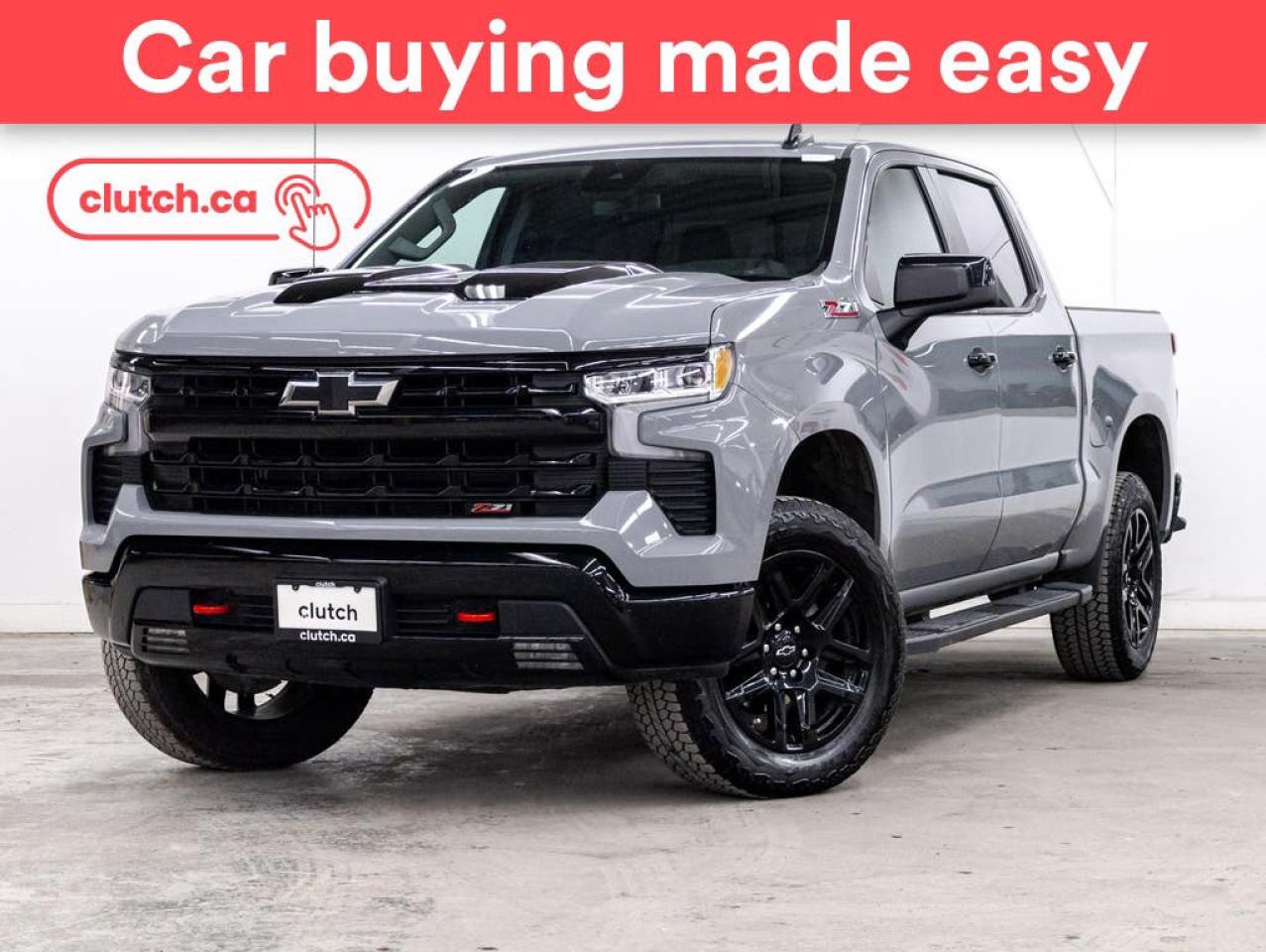 Used 2024 Chevrolet Silverado 1500 LT Trail Boss 4x4 w/Apple CarPlay & Android Auto, Heated Front Seats, Backup Cam for sale in Toronto, ON