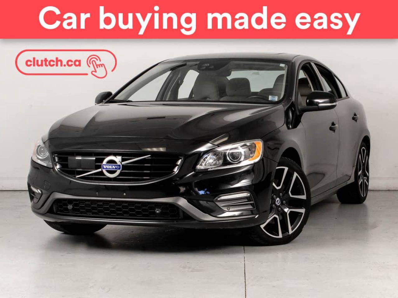 Used 2018 Volvo S60 T5 AWD w/ Navigation, Backup Camera, Cruise Control for sale in Bedford, NS