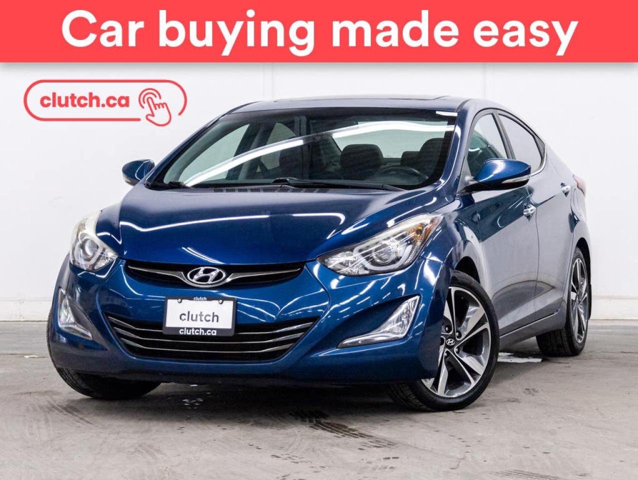 Used 2016 Hyundai Elantra Limited w/ Cruise Control, Front Heated Seats, Rearview Cam for sale in Toronto, ON