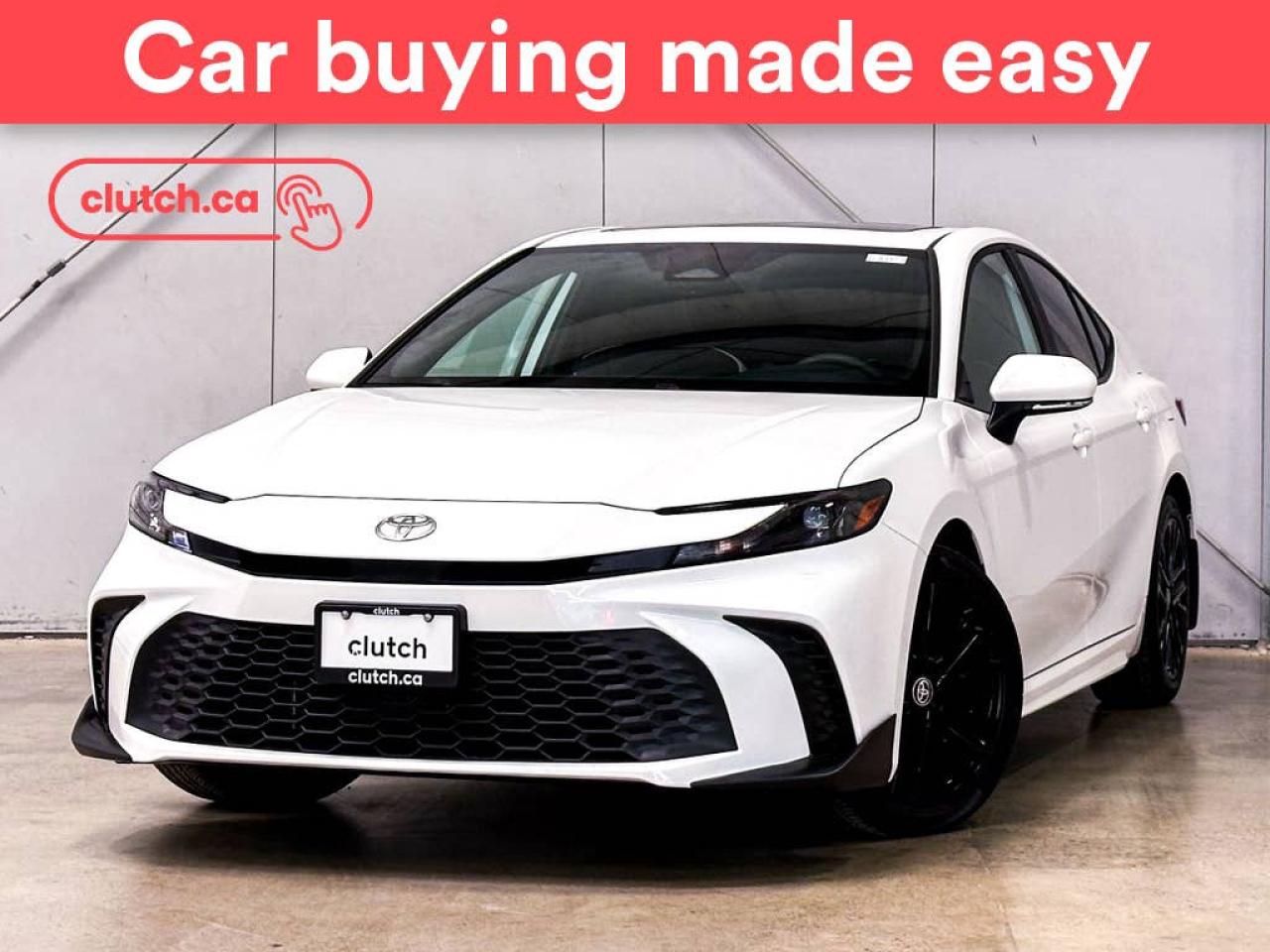 Used 2025 Toyota Camry HYBRID SE w/ Upgrade Pkg. w/ Apple CarPlay, Heated Front Seats, Rearview Cam for sale in Toronto, ON