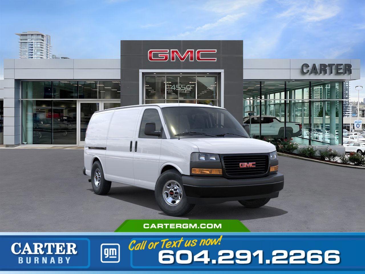 New 2025 GMC Savana Cargo Van for sale in Burnaby, BC