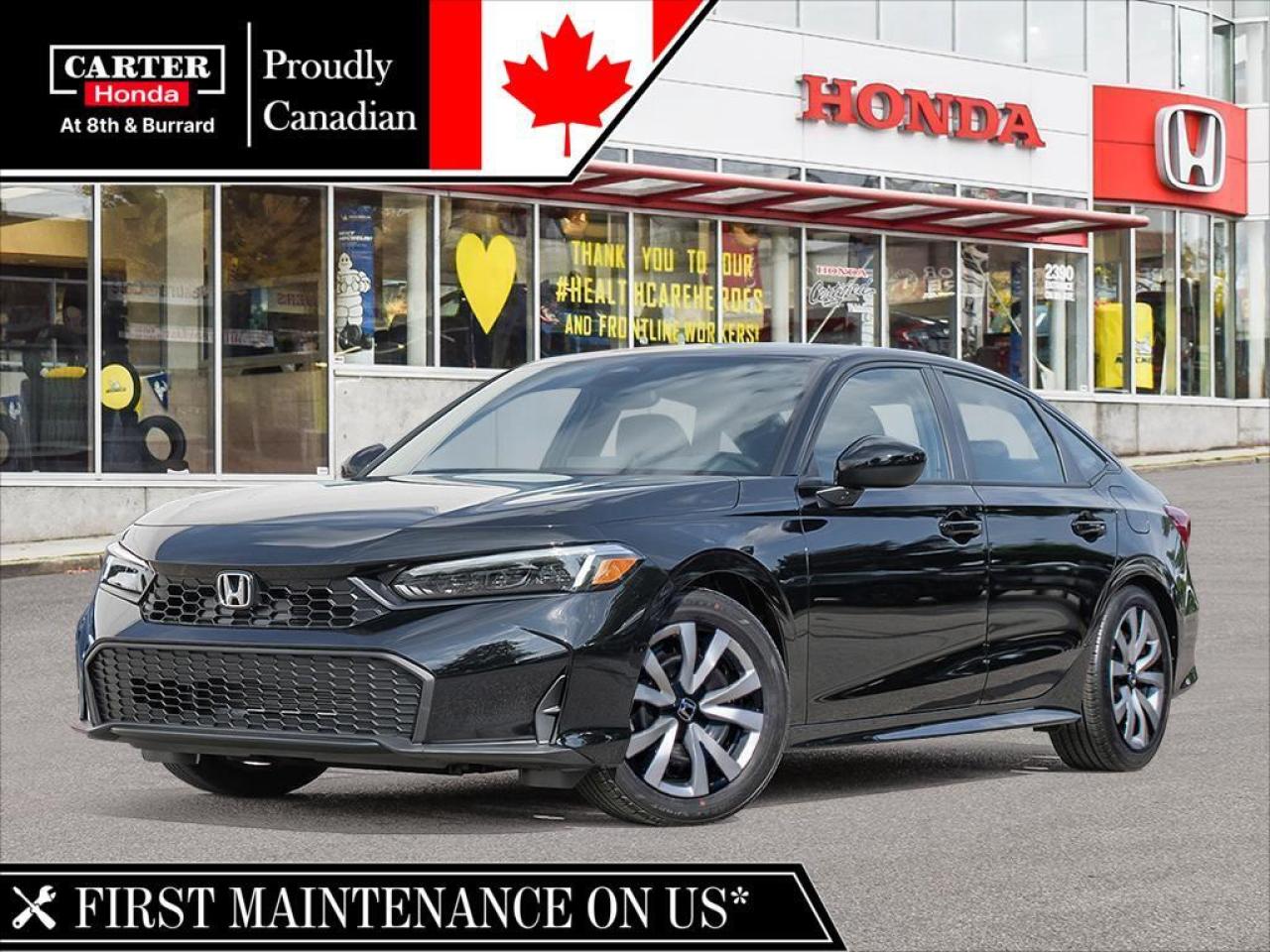 New 2026 Honda Civic Sedan LX | Fuel Efficiency, Smart Features for sale in Vancouver, BC