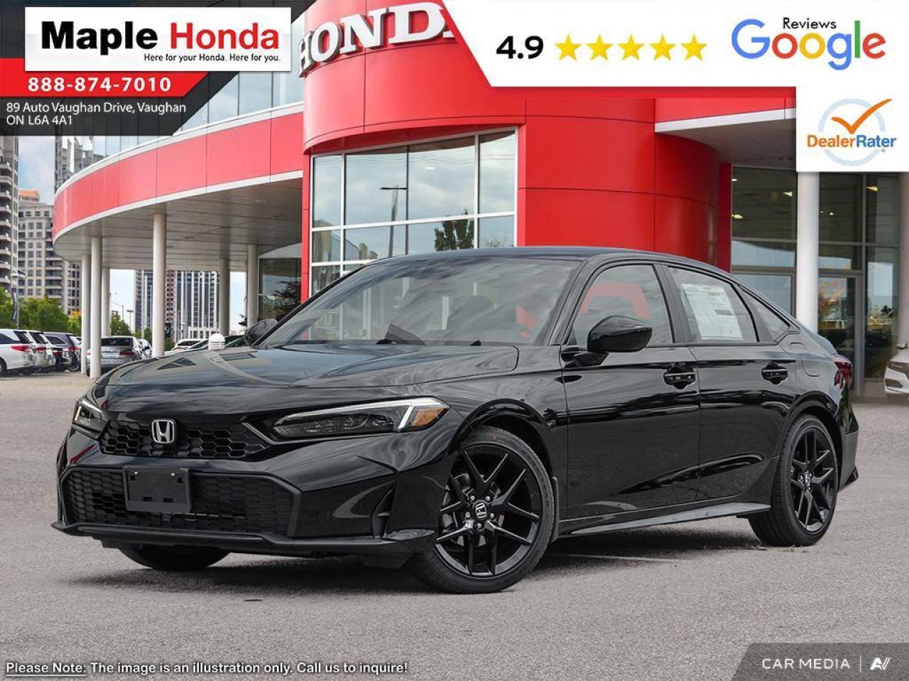 New 2026 Honda Civic Sedan CIVIC 4D SPORT CVT for sale in Vaughan, ON