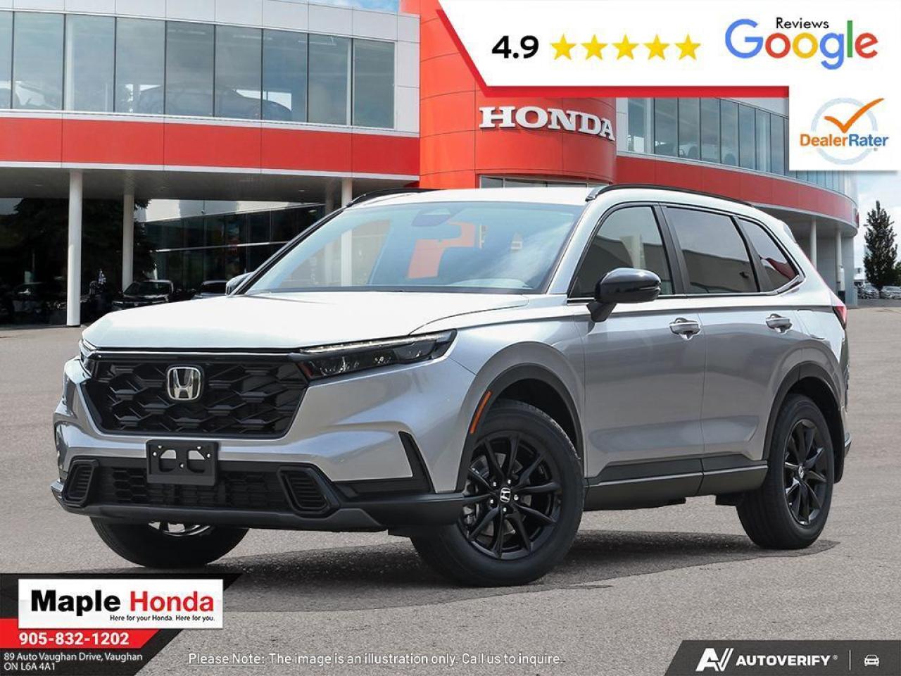 New 2026 Honda CR-V Hybrid CRV SPORT HYB 4WD for sale in Vaughan, ON