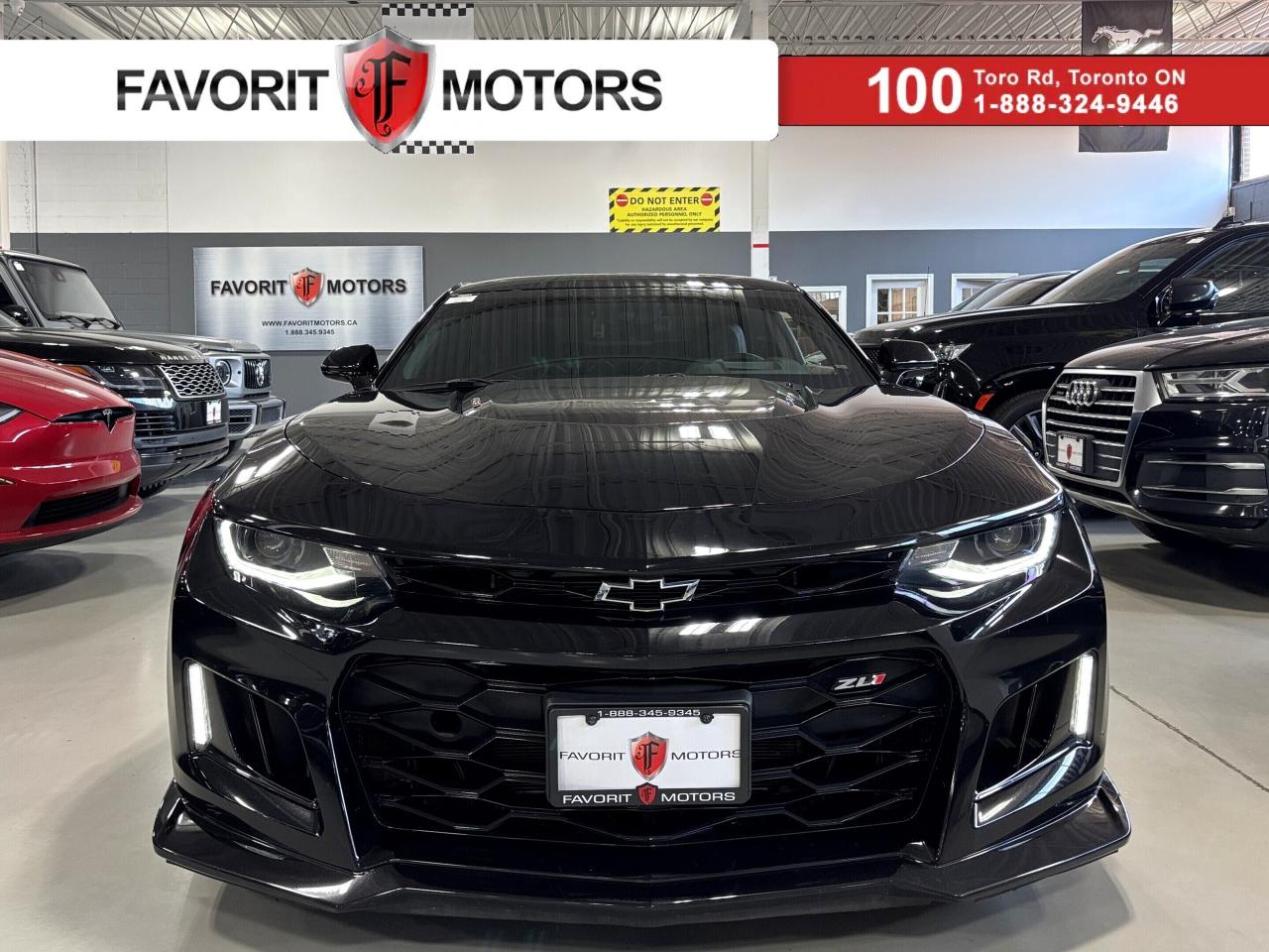 Used 2019 Chevrolet Camaro ZL1|COUPE|LT4SUPERCHARGED|CARBONHOOD|BREMBO|HUD|++ for sale in North York, ON