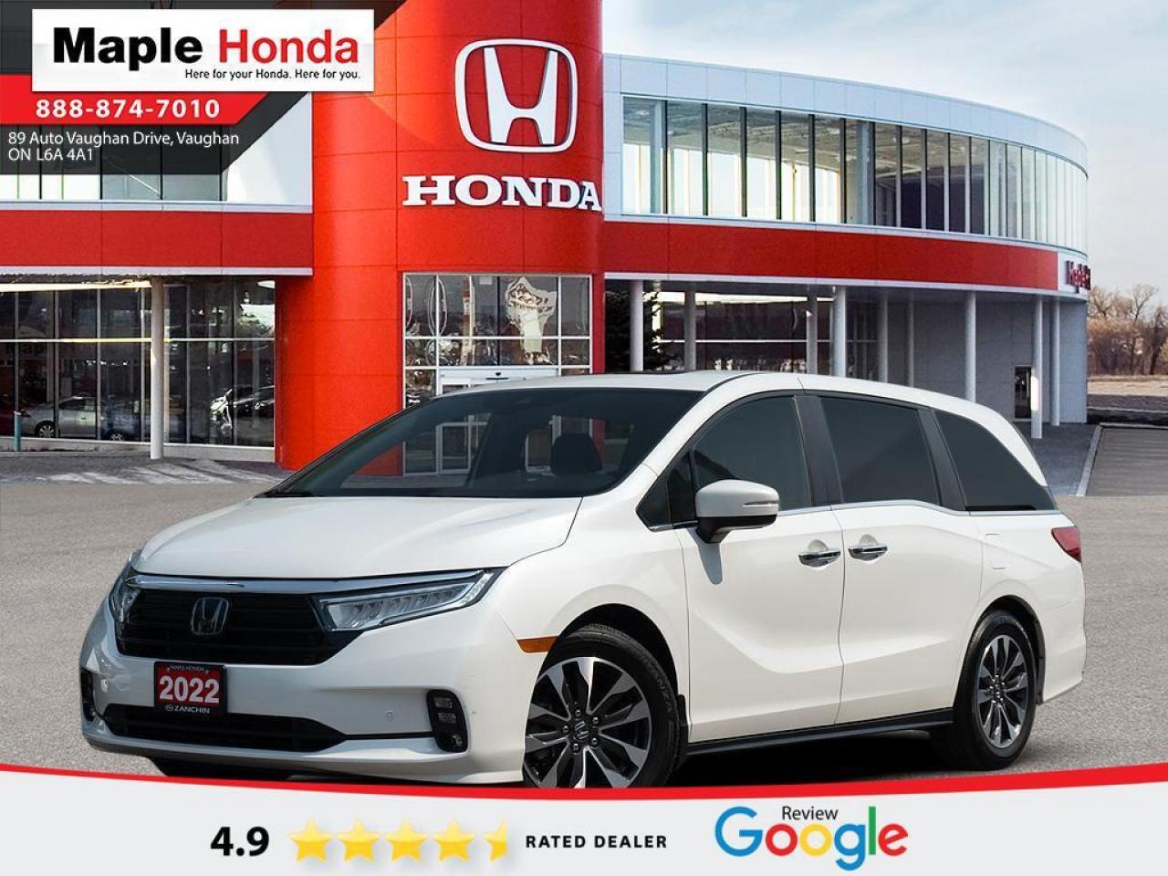 Used 2022 Honda Odyssey Leather Seats| Sunroof| Auto Start| Heated Seats| for sale in Vaughan, ON