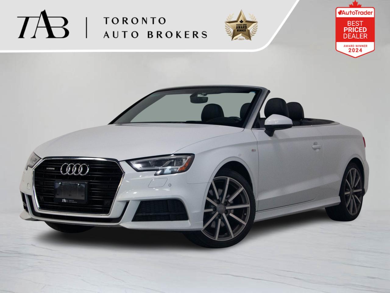 Used 2018 Audi A3 Cabriolet TECHNIK | 2.0TFSI | S-LINE |CONVERTIBLE |B&O SOUND for sale in Vaughan, ON