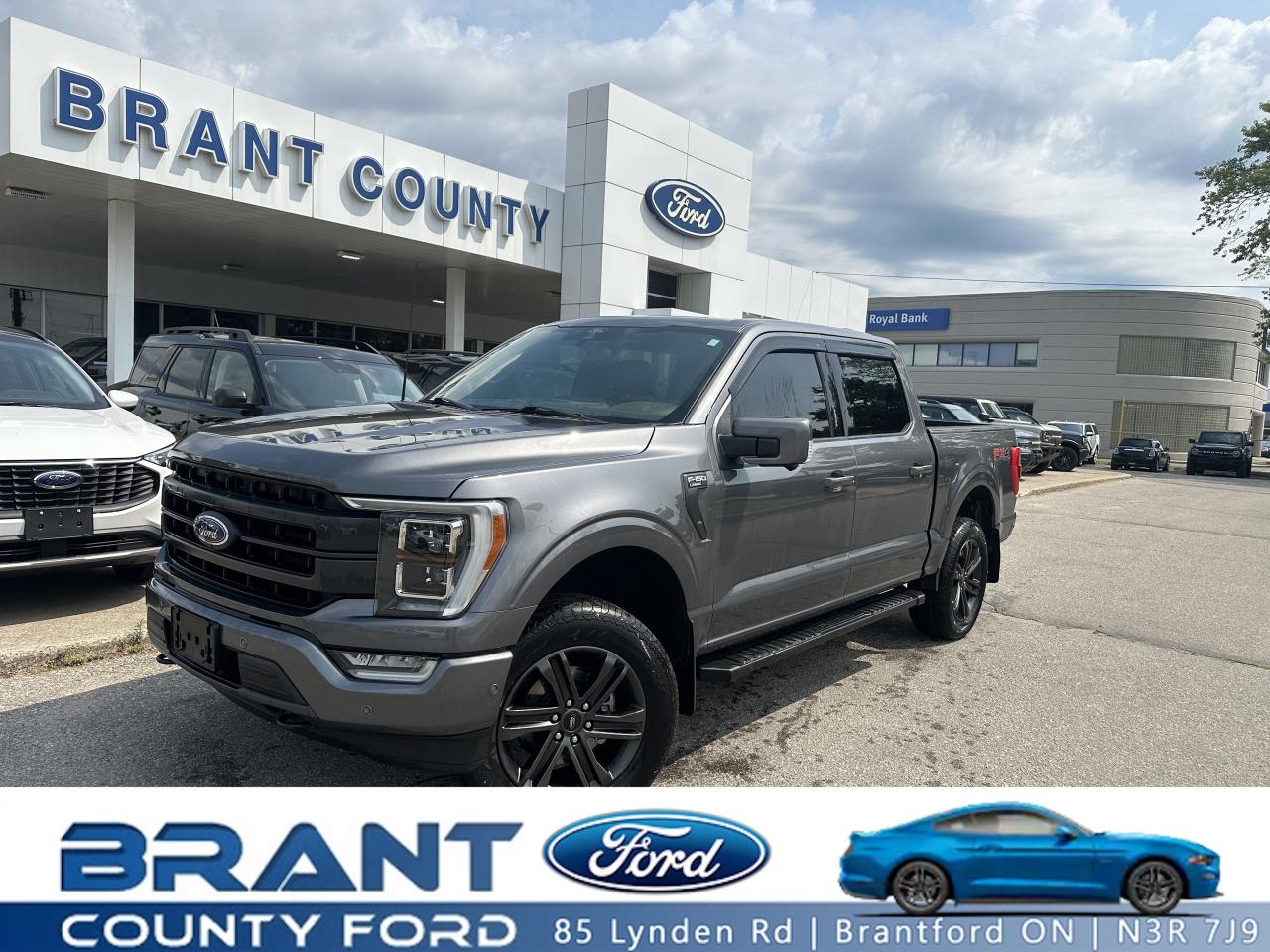 Used 2022 Ford F-150 LARIAT | 502A | 3.5L | MOONROOF | SPORT PACK | for sale in Brantford, ON