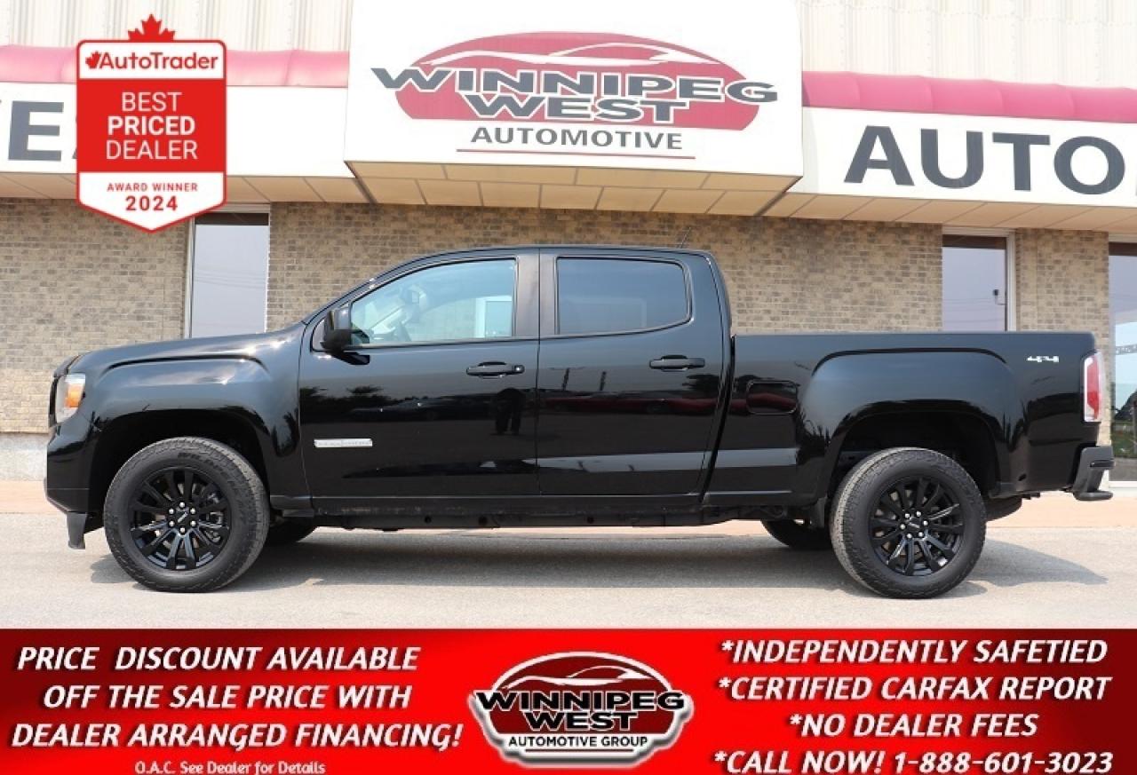 Used 2022 GMC Canyon ELEVATION OFF RD  4X4, 3.6L V6, LOADED/CLEAN/SHARP for sale in Headingley, MB