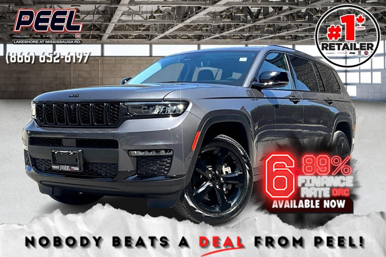 Used 2024 Jeep Grand Cherokee L Limited | Black Appearance 7Seat | Panoroof | AWD for sale in Mississauga, ON