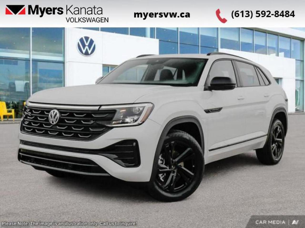 New 2025 Volkswagen Atlas Cross Sport Comfortline R-Line Black Edition 2.0 TSI for sale in Kanata, ON