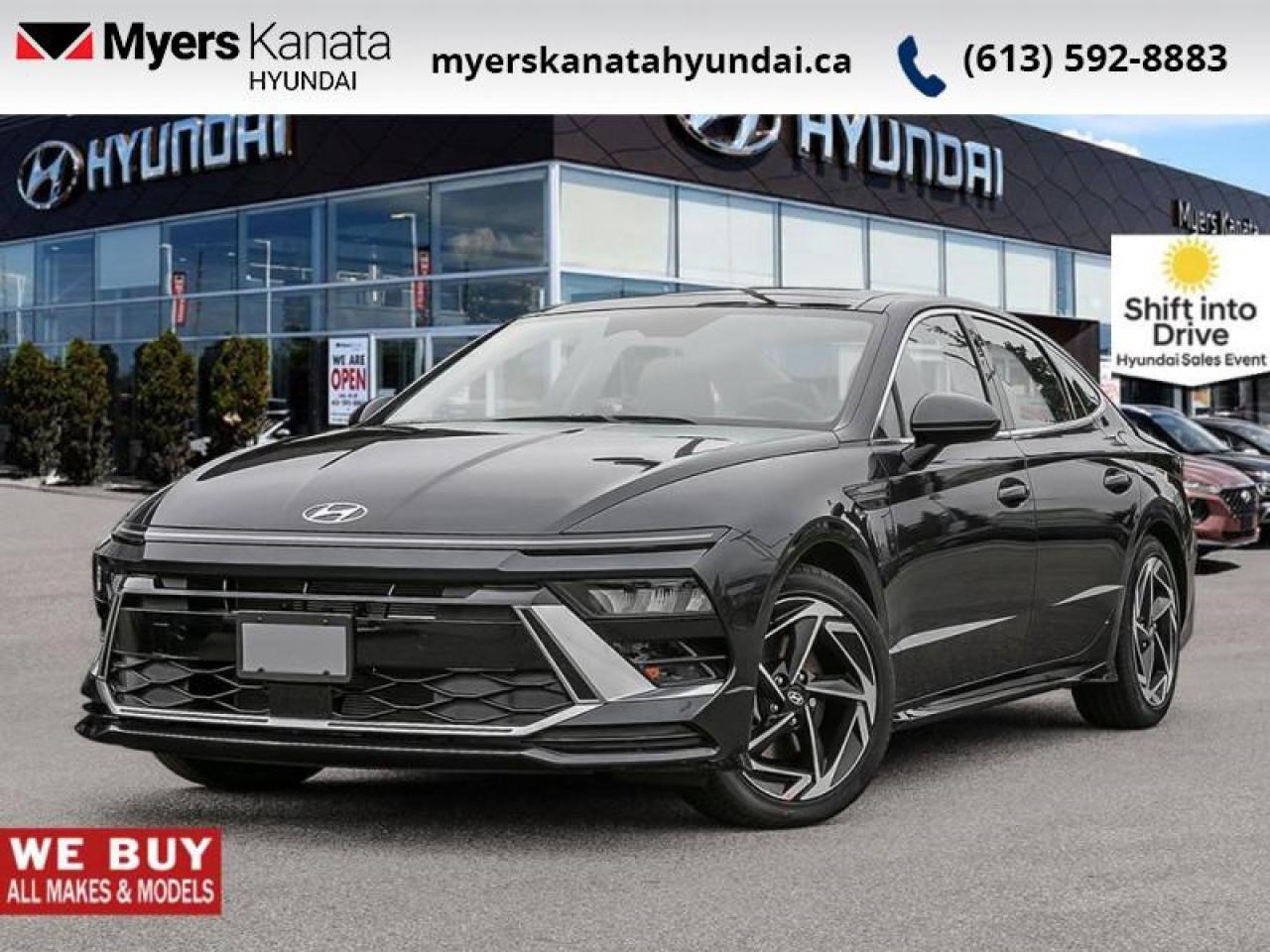 New 2025 Hyundai Sonata Preferred-Trend  - Sunroof - $124.98 /Wk for sale in Kanata, ON